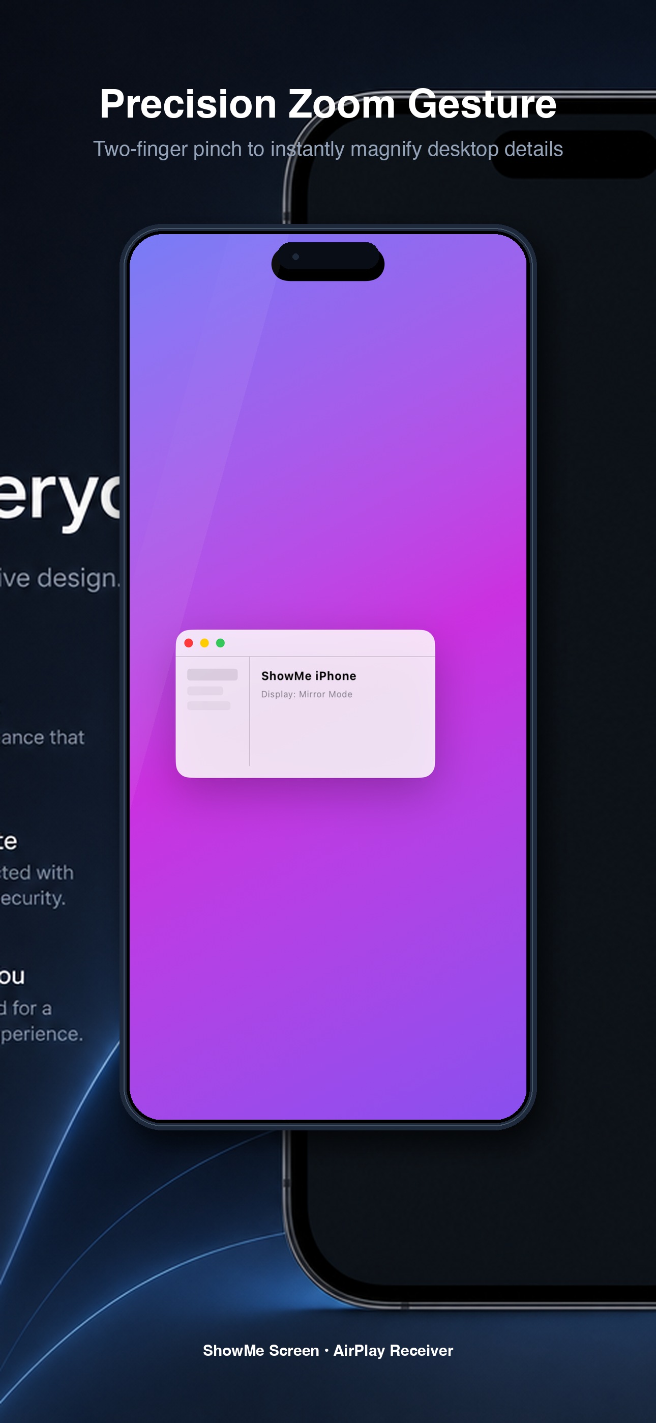 ShowMe Screen Zoom Feature